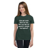 Can we just skip to the part of my life where I travel the world? - Youth Short Sleeve Tee Funny quotes 7834794