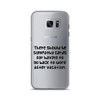 There should be sympathy cards for having to go back to work after vacation. - Samsung Case Funny quotes 7833939