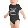 Seeing a spider in my room isn't scary. It's scary when it disappears. - Baby Jersey Short Sleeve One Piece Funny quotes 7834801