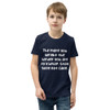 The more you weight the harder you are to kidnap. Stay safe eat cake. - Youth Short Sleeve Tee Funny quotes 7834919
