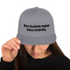 Bad choices make good stories. - Yupoong Wool Blend Snapback Funny quotes 7835151