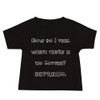 How do I feel when there is no Coffee? DEPRESSO. - Baby Short Sleeve Tee Funny quotes 7833435