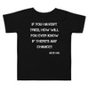 If you haven't tried, how will you ever know if there's any chance? - Jack Ma - Toddler Short Sleeve Tee Motivational quotes 7834483