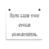 Run like you stole something. - Photo Paper Poster Funny quotes 7833551