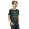 What do you call a bear with no ears? EARS! - Youth Short Sleeve Tee Funny quotes 7834183