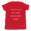 What do you call a bear with no ears? EARS! - Youth Short Sleeve Tee Funny quotes 7834183