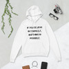 If you believe in yourself, anything is possible. - Unisex Fleece Pullover Hoodie Motivational quotes 7833746