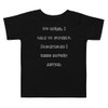 Of curse, I talk to myself. Sometimes I need expert advice. - Toddler Short Sleeve Tee Funny quotes 7834088