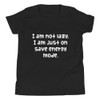 I am not lazy, I am just on save energy mode. - Youth Short Sleeve Tee Funny quotes 7834311