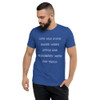 Life was much easier when apple and blackberry were just fruits. - Unisex Triblend Short Sleeve T-Shirt Funny quotes 7826324