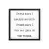 Some days I amaze myself. Other days I put my keys in the fridge. - Matte Paper Framed Poster Funny quotes 7819123