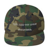 Run like you stole something. - Yupoong Wool Blend Snapback Funny quotes 7835133