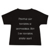 People say nothing is impossible. But I do nothing every day! - Baby Short Sleeve Tee Funny quotes 7833655