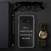 When you are Downie, eat a brownie. - Samsung Case Funny quotes 7833507