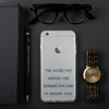 The more you weight, the harder you are to kidnap. Stay safe, eat cake! - iPhone Case Funny quotes 7833428