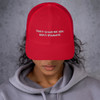 Don't study me, you won't graduate. - Retro Trucker Cap Funny quotes 7835157