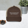Don't study me, you won't graduate. - Retro Trucker Cap Funny quotes 7835157