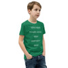 With great power comes great electricity bills! - Youth Short Sleeve Tee Funny quotes 7834966