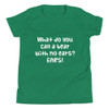 What do you call a bear with no ears? EARS! - Youth Short Sleeve Tee Funny quotes 7834170