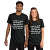 I hate it when I'm singing a song and the artist gets the words wrong. - Unisex Triblend Short Sleeve T-Shirt Funny quotes 7826649