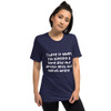 I hate it when I'm singing a song and the artist gets the words wrong. - Unisex Triblend Short Sleeve T-Shirt Funny quotes 7826649