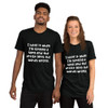 I hate it when I'm singing a song and the artist gets the words wrong. - Unisex Triblend Short Sleeve T-Shirt Funny quotes 7826649
