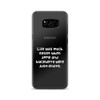 Life was much easier when apple and blackberry were just fruits. - Samsung Case Funny quotes 7834578