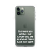 The more you weight, the harder you are to kidnap. Stay safe, eat cake! - iPhone Case Funny quotes 7833394
