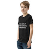 Don't give up on your dreams. keep sleeping. - Youth Short Sleeve Tee Funny quotes 7834355