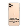 Follow your heart, but take your brain with you. - iPhone Case Funny quotes 7833606