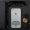 Follow your heart, but take your brain with you. - iPhone Case Funny quotes 7833606