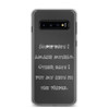Some days I amaze myself. Other days I put my keys in the fridge. - Samsung Case Funny quotes 7834009