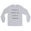 Nobody is perfect. My name is Perfect! - Ultra Cotton Long Sleeve T-Shirt Funny quotes 7820868