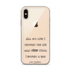 All my life I thought the air was free. Until I bought a bag of chips. - iPhone Case Funny quotes 7834139