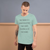 The fridge is a clear example that what matters is on the inside. - Unisex Short Sleeve Jersey T-Shirt Funny quotes 7833211