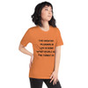 The greatest pleasure in life is doing what people say you cannot do. - Unisex Short Sleeve Jersey T-Shirt Motivational quotes 7826494