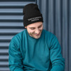 There is beauty in simplicity. - Knit Beanie 12" Funny quotes 7832634