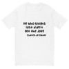 He who laughs last didn't get the joke - Charles de Gaulle - Fitted Long Sleeve Crew Funny quotes 7832698