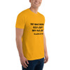 He who laughs last didn't get the joke - Charles de Gaulle - Fitted Long Sleeve Crew Funny quotes 7832698