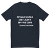 He who laughs last didn't get the joke - Charles de Gaulle - Fitted Long Sleeve Crew Funny quotes 7832698