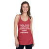 I wish travel therapy was covered by my health insurance. - Ladies Triblend Racerback Tank Funny quotes 7826037