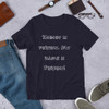 Nobody is perfect. My name is Perfect! - Unisex Short Sleeve Jersey T-Shirt Funny quotes 7840644
