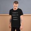 Nobody is perfect. My name is Perfect! - Unisex Short Sleeve Jersey T-Shirt Funny quotes 7840644