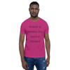 Nobody is perfect. My name is Perfect! - Unisex Short Sleeve Jersey T-Shirt Funny quotes 7840644