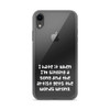 I hate it when I'm singing a song and the artist gets the words wrong. - iPhone Case Funny quotes 7836528