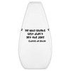 He who laughs last didn't get the joke - Charles de Gaulle - Bean Bag Cover Funny quotes 7837359