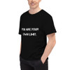 You are your own limit. - Heritage Jersey T-Shirt Motivational quotes 7841288