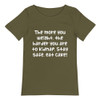The more you weight, the harder you are to kidnap. Stay safe, eat cake! - Raw Neck Tee Funny quotes 7836842