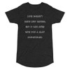 Life doesn't have any hands, but it can sure give you a slap sometimes. - Long Body Urban Tee Funny quotes 7837046