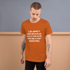 Life doesn't have any hands, but it can sure give you a slap sometimes. - Unisex Short Sleeve Jersey T-Shirt Funny quotes 7835478